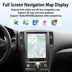 Viknav Android 12.1 inch Car Stereo For Infiniti G25/G35/G37/Q60/Q60S 2004-2013 Wireless CarPlay & Android Auto GPS Navigation Head Unit