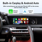 VIKNAV Wireless CarPlay Android Auto Decoder Linux Interface Box Upgrade for Lexus LC500 2018-2020