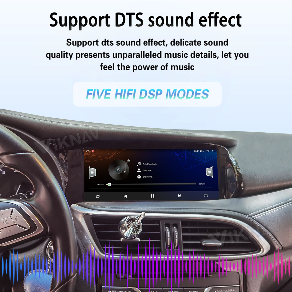Viknav Android 10.25 inch Car Stereo For Infiniti QX30/Q30 2013-2018 Wireless CarPlay & Android Auto GPS Navigation Head Unit