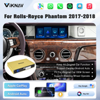 Viknav Linux System Decoder Box for Rolls-Royce Phantom 2017-2018 Upgrade Interface Wireless Carplay Android Auto Decoding Box Autolink Airplay