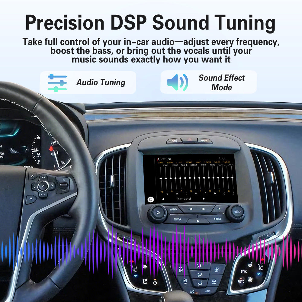 Viknav Linux System Decoder Box For Buick LaCrosse 2013-2016 OEM Harman System Upgrade Interface Wireless Carplay Android Auto Decoder Box Autolink Airplay