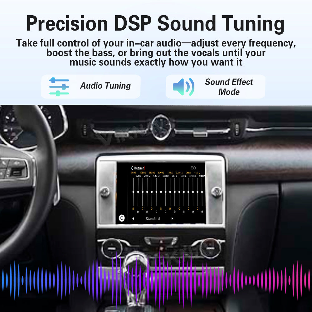 Viknav Linux System Wireless Carplay Android Auto Decoder Box for Maserati Quattroporte 2013-2015 Upgrade Interface Autolink Airplay Decoding Box