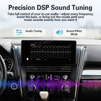 VIKNAV Wireless CarPlay Android Auto Decoder Linux Interface Box Upgrade for Lexus LM 2020-2023