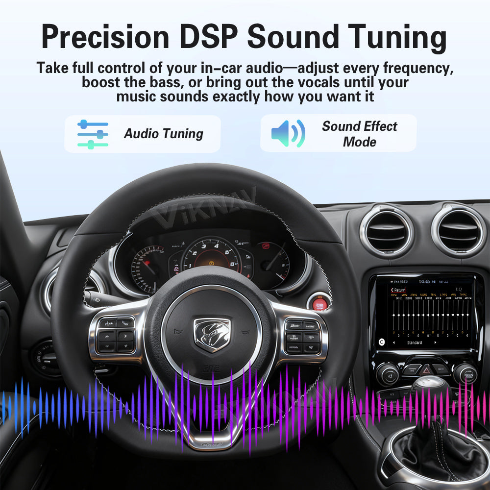 Viknav Linux System Decoder Box For Dodge Viper 2013-2016 OEM Harman System Upgrade Interface Wireless Carplay Android Auto Decoder Box Autolink Airplay（副本）