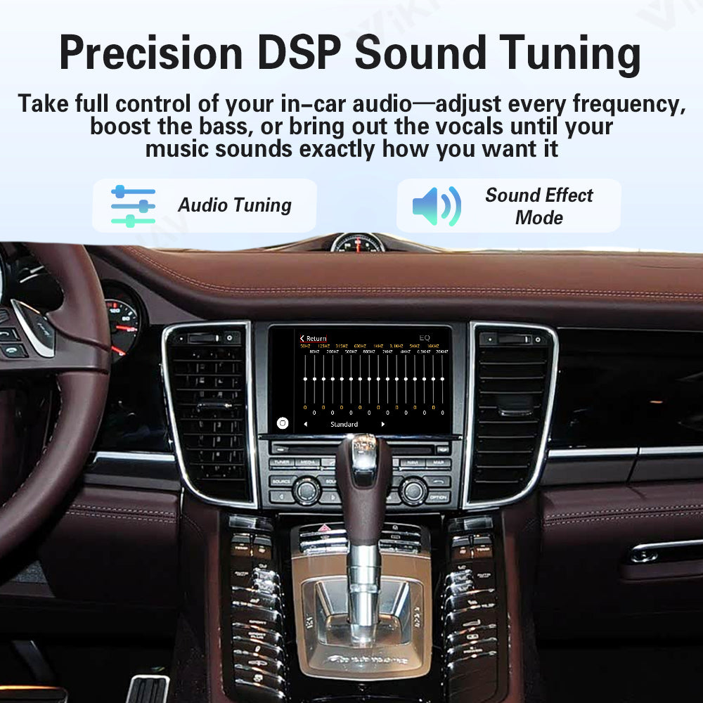 Viknav Linux System Wireless Carplay Android Auto Decoder Box for Porsche Panamera 2010-2016 PCM 3.1 Upgrade Interface Autolink Airplay Decoding Box