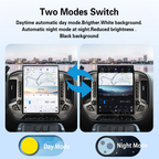 Viknav 15.6 inch Touch Screen Android Car Radio For Chevrolet Silverado GMC SIERRA 2014-2018 Wireless Carplay GPS Navigation With 13 Inch Car Digital Cluster
