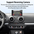 Viknav Linux System Decoder Box for AUDI A3 A4L A5 Q2L Q5L Q7 2014-2021 Upgrade Interface Wireless Carplay Android Auto Decoding Box Autolink Airplay