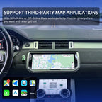 VIKNAV 10.25 Inch Android Car Radio AC panel for Land Rover Range Rover Evoque L538 2013-2017 Auto Stereo Screen Upgrade Wireless Carplay GPS Navigation Multimedia Player