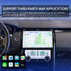 VIKNAV 13 Inch Android Car Radio And AC panel for Land Rover Range Rover Discovery 5 2017-2020 Auto Stereo Screen Upgrade Wireless Carplay GPS Navigation Multimedia Player