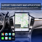 VIKNAV 15.6 Inch Android Car Radio For Chevrolet Tahoe Suburban GMC Yukon 2014-2020 Wireless Carplay Upgrade Auto Stereo Screen