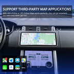 VIKNAV 12.3 Inch Android Car Radio and AC panel for Land Rover Range Rover Sport L494 2013-2017 Auto Stereo Screen Upgrade Wireless Carplay GPS Navigation Multimedia Player