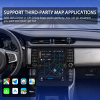 VIKNAV 9.7 Inch Android Car Radio For Jaguar XF 2016-2019 Auto Stereo Screen Upgrade Wireless Carplay GPS Navigation Multimedia Player