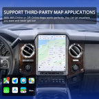 VIKNAV 12.1 Inch Android Car Radio For Ford F250/F350 2013-2014 Auto Stereo Screen Upgrade