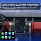 VIKNAV 12.3 Inch Android Car Radio For Land Rover Range Rover Sport 2005-2009 Auto Stereo Screen Upgrade Wireless Carplay GPS Navigation Multimedia Player