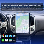 VIKNAV 14.4 Inch Car Radio For Chevrolet Colorado GMC Canyon 2014-2022 Upgrade Android Auto Stereo Screen Wireless Carplay