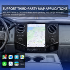 VIKNAV 12.1 Inch Android Car Radio For Ford F250 F350 F450 F650 2009-2014 Auto Stereo Screen Upgrade