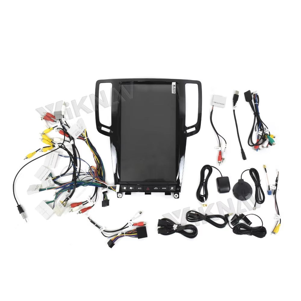 VIKNAV 13.6 Inch Android Car Radio for Infiniti G25 G37 G35 Q40 Q60 2007-2015 Auto Stereo Screen Upgrade Wireless Carplay GPS Navigation Multimedia Player Head Unit