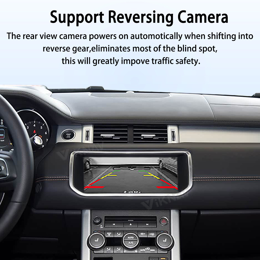 Viknav Linux System Decoder Box For Land Rover Evoque L538 2012-2018 OEM Harman Bosch System Wireless Carplay Android Auto Upgrade Interface Decoder Box Autolink Airplay