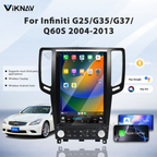 Viknav Android 12.1 inch Car Stereo For Infiniti G25/G35/G37/Q60/Q60S 2004-2013 Wireless CarPlay & Android Auto GPS Navigation Head Unit