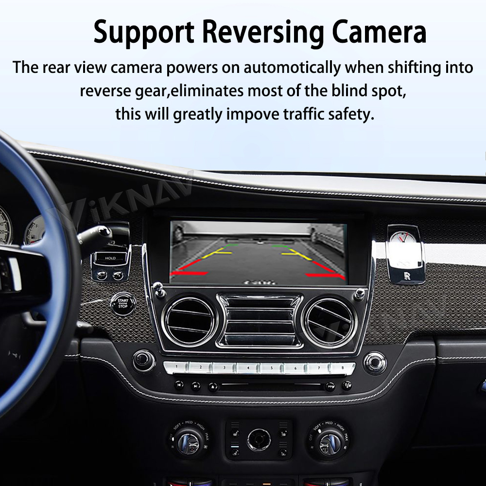 Viknav Linux System Decoder Box for Rolls-Royce Wraith 2013-2018 Upgrade Interface Wireless Carplay Android Auto Decoding Box Autolink Airplay