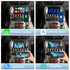 Viknav Linux System Decoder Box for Lamborghini Huracán Aventador 2011-2018 Vantage Upgrade Interface Wireless Carplay Android Auto Decoding Box Autolink Airplay