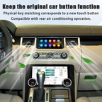 Viknav Android Radio AC Panel For Land Rover Range Sport L320 2009-2013 Wireless Carplay Android Auto Radio Touch Screen GPS Navigation Multimedia Player Air Conditioning Control