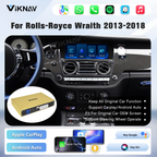 Viknav Linux System Decoder Box for Rolls-Royce Wraith 2013-2018 Upgrade Interface Wireless Carplay Android Auto Decoding Box Autolink Airplay