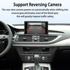 Viknav Linux System Decoder Box for AUDI A6 A7 2009-2018 Upgrade Interface Wireless Carplay Android Auto Decoding Box Autolink Airplay