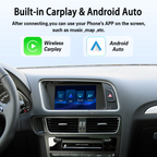 Viknav Linux System Decoder Box for AUDI Q3 Q5 Q7 2010-2018 Upgrade Interface Wireless Carplay Android Auto Decoding Box Autolink Airplay