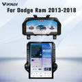 Viknav 14.4 inch Touch Screen Android Car Radio For Dodge RAM 2013- 2018 Wireless Carplay GPS Navigation With 13.1 Inch Car Speedometer
