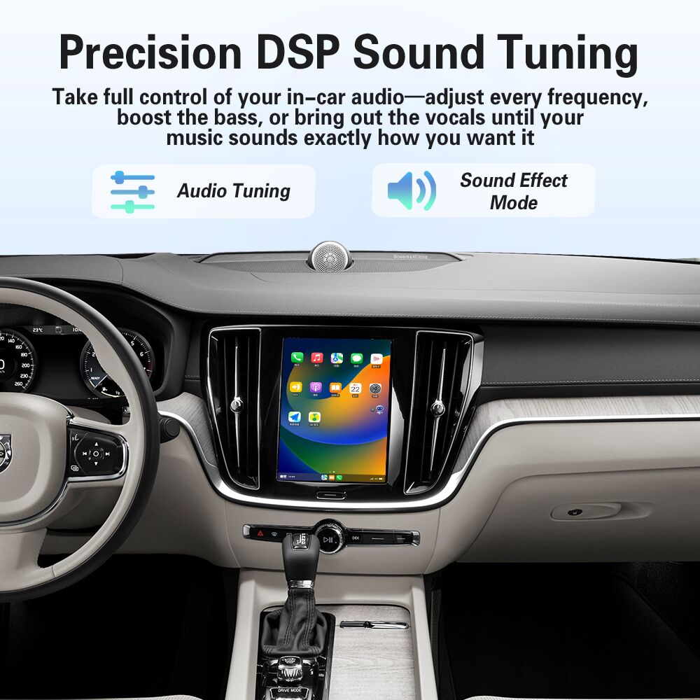 Viknav Linux Box for Volvo S90 V90 2018-2022 Built-in GPS Remote Control Wireless Apple CarPlay Android Auto