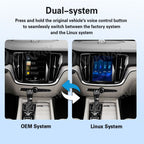 Viknav Linux Box for Volvo S90 V90 2018-2022 Built-in GPS Remote Control Wireless Apple CarPlay Android Auto