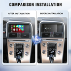 Linux Interface Box for Volvo XC40 XC60 XC90 2015-2022 Wireless CarPlay Android Auto Only Support Original Car Radio Screen