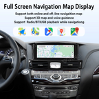 Viknav Android 10.25 inch Car Stereo For Infiniti Q70L/M25/M35/2013-2017 Wireless CarPlay & Android Auto GPS Navigation Head Unit