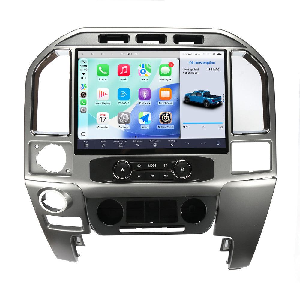 VIKNAV 13 Inch Android Car Radio For Ford F150 F250 F350 F450 Raptor 2015-2020 Auto Stereo Screen Upgrade