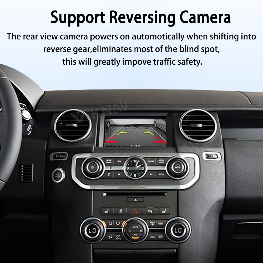 Viknav Linux System Decoder Box For Land Rover Discovery Sport 2015-2019 OEM Harman System Upgrade Interface Wireless Carplay Android Auto Decoder Box Autolink Airplay