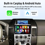 Viknav Android 9 inch Car Stereo For Infiniti QX56 2004-2009 Wireless CarPlay & Android Auto GPS Navigation Head Unit