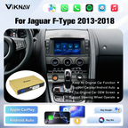Viknav Linux System Decoder Box For Jaguar F-Type 2013-2018 OEM Harman System Upgrade Interface Wireless Carplay Android Auto Decoder Box Autolink Airplay