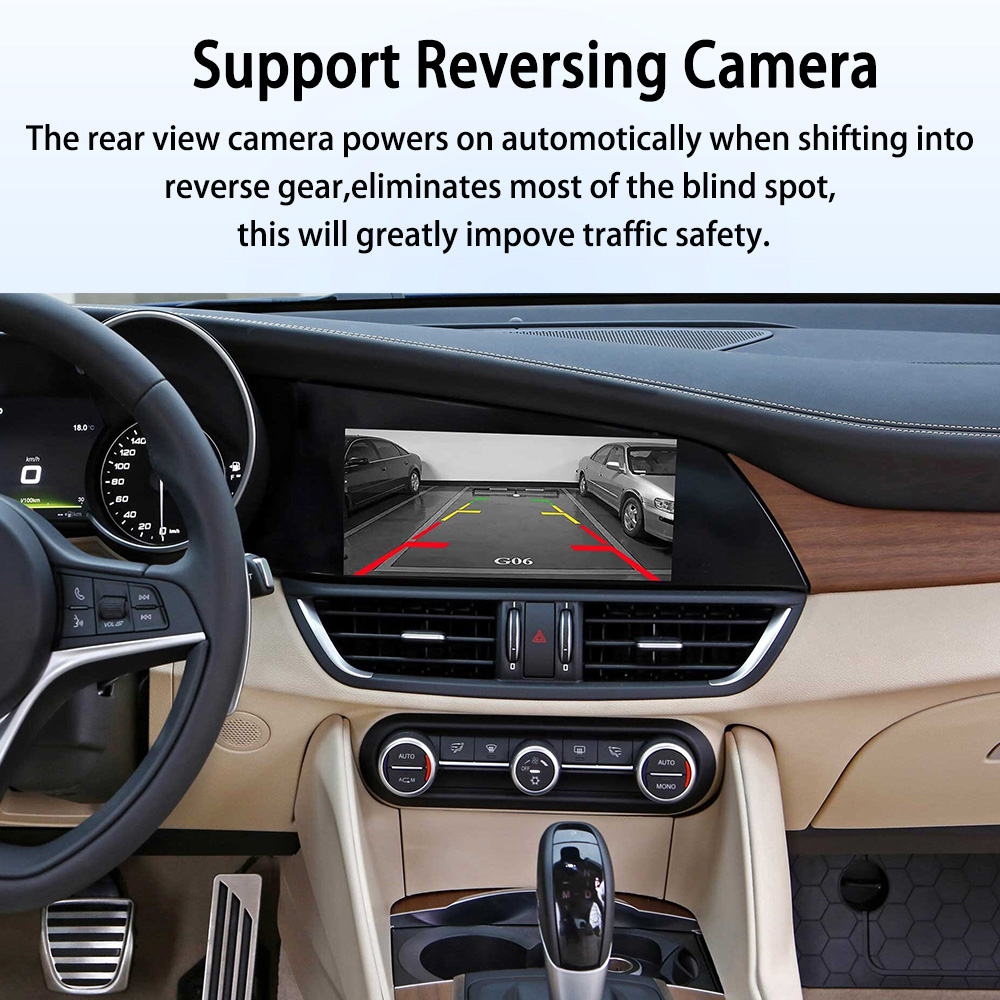 Viknav Linux System Decoder Box for Alfa Giulia Stelvio 2017-2019 Upgrade Interface Wireless Carplay Android Auto Decoding Box Autolink Airplay