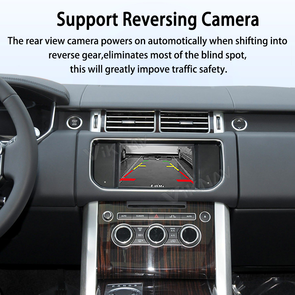 Viknav Linux System Decoder Box For Land Rover Range Rover 2013-2016 OEM Harman System Upgrade Interface Wireless Carplay Android Auto Decoder Box Autolink Airplay