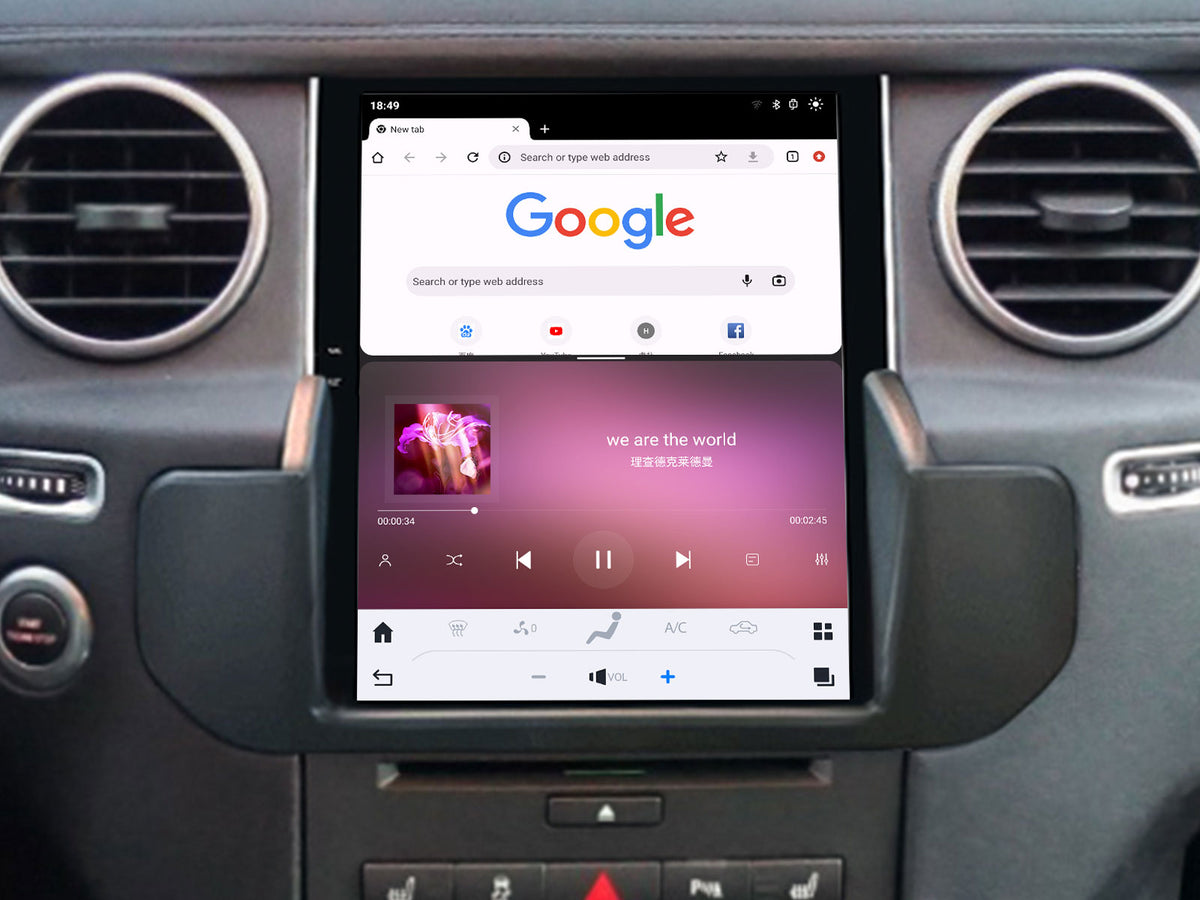 Split-Screen Display