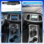 VIKNAV 8.4 Inch Android Car Radio for Dodge Charger Dodge Challenger 2015-2019 Auto Stereo Screen Upgrade Wireless Carplay GPS Navigation Multimedia Player Head Unit