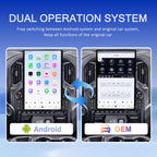 VIKNAV 17.2 Inch Android 14 Car Radio For Chevrolet Silverado GMC SIERRA 1500 2019-2025 Wireless Carplay Auto Stereo Screen Upgrade
