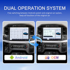 VIKNAV 12.7 Inch Android Car Radio For Ford F150 Raptor 2021-2026 Auto Stereo Screen Upgrade
