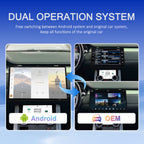 VIKNAV 13.3 Inch Android Car Radio AC panel for Land Rover Range Rover Evoque L538 2013-2017 Auto Stereo Screen Upgrade Wireless Carplay GPS Navigation Multimedia Player
