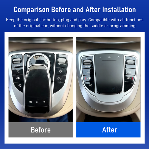 Touchpad Control Panel Mouse For Mercedes Benz C-Class 2015-2018 E G Class 2016-2018 GLC Handwriting Car Center Console