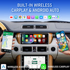 VIKNAV 10.25 Inch Android Car Radio And AC Panel For Land Rover Range Rover V8 L322 2002-2012 Auto Stereo Screen Upgrade