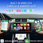VIKNAV 12.3 Inch Android Car Radio AC panel for Land Rover Range Rover Evoque L538 2013-2017 Auto Stereo Screen Upgrade Wireless Carplay GPS Navigation Multimedia Player