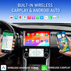 VIKNAV 13 Inch Android Car Radio AC Panel For Jaguar XF XFL 2016-2019 Auto Stereo Screen Upgrade Wireless Carplay GPS Navigation Multimedia Player