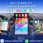 VIKNAV 17.2 Inch Android 14 Car Radio For Chevrolet Silverado GMC SIERRA 1500 2019-2025 Wireless Carplay Auto Stereo Screen Upgrade